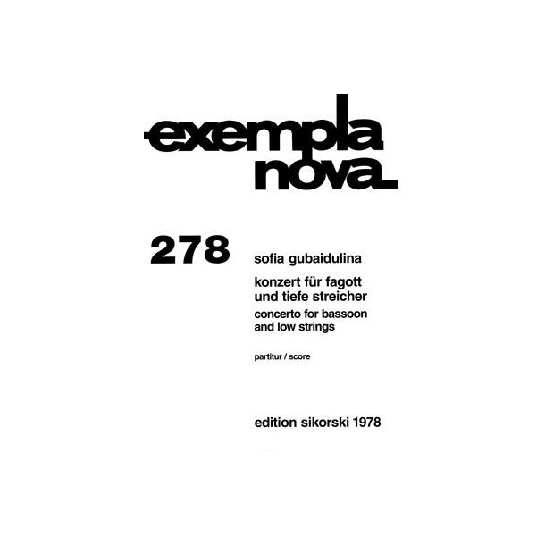 Sofia Gubaidulina: Konzert