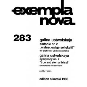 Galina Ustwolskaja: Sinfonie Nr. 2