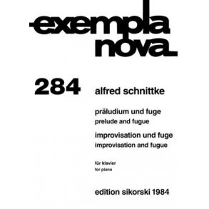 Alfred Schnittke: Präludium Und Fuge / Improvisation Und Fuge