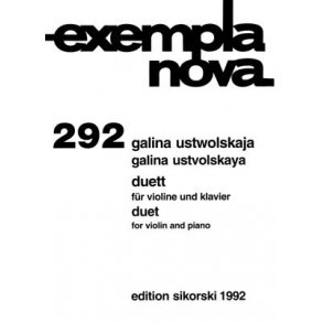 Galina Ustwolskaja: Duett
