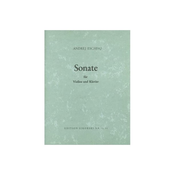 Eschpai,Andrej: Sonata No 1