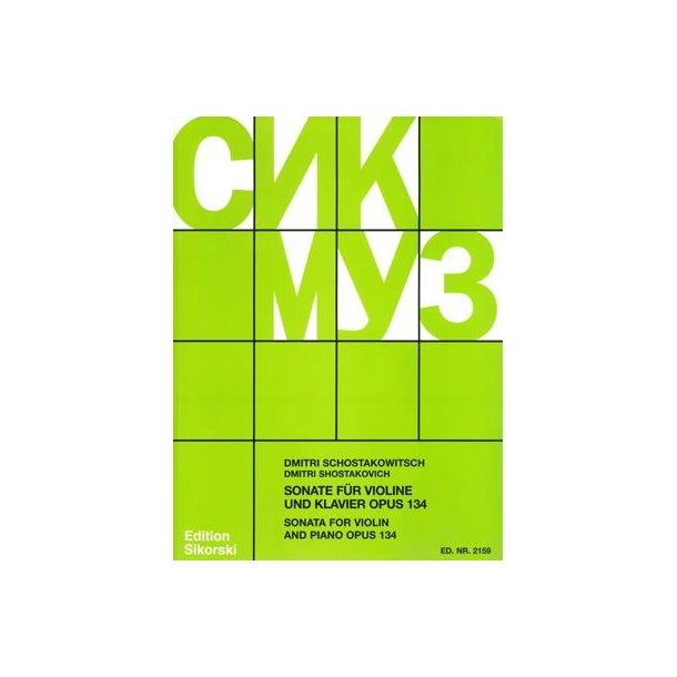 Shostakovitch,Dmitri: Sonata Op 134