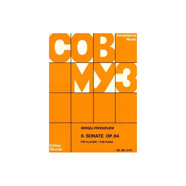 Prokofiev,Sergei: Sonata Op 84/8