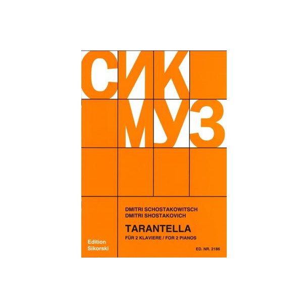 Shostakovitch,Dmitri: Tarantella