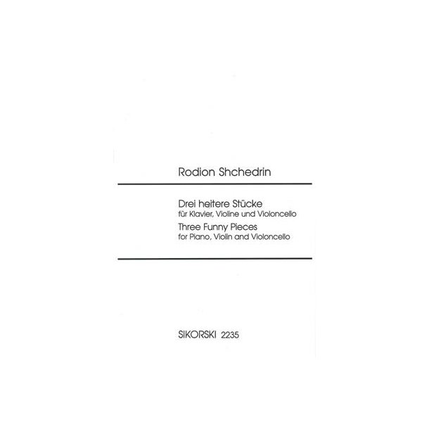 Rodion Shchedrin: 3 Cheerful Pieces For Piano Trio