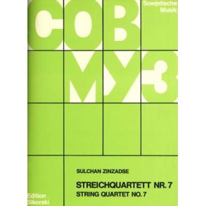 Zinzadse, Sulchan: String Quartet No 7