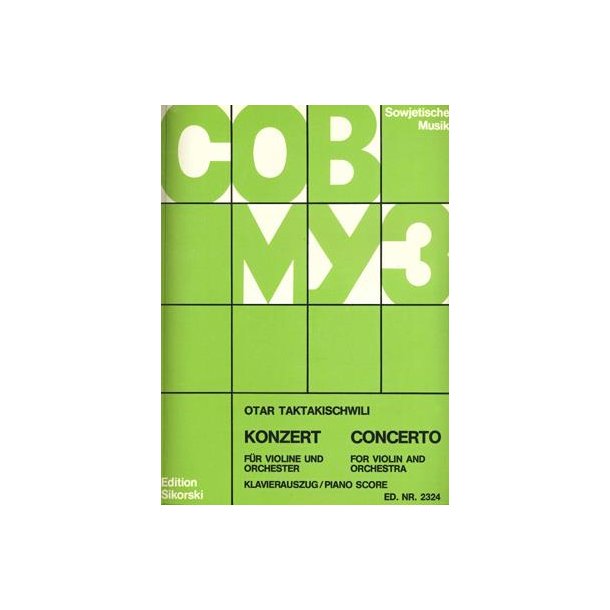 Otar Taktakischwili: Konzert