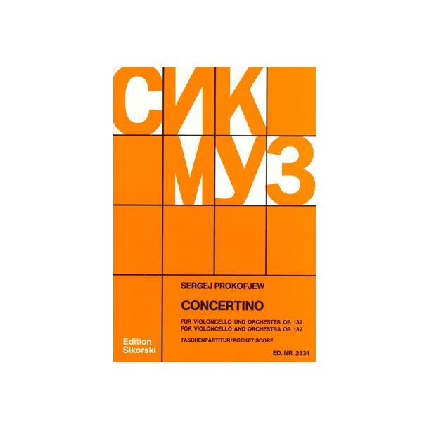 Sergej Prokofjew: Concertino