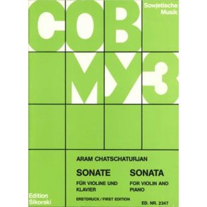 Aram Chatschaturjan: Sonate