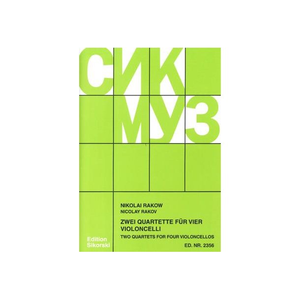 Nikolai Rakow: 2 Quartette