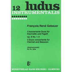 Francois Rene Gebauer: Six Concertante Duos Op 8 - Nos 1-3