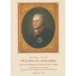Linde Hoffer V. Winterfeld: 40 Studien Fur Altblockflote