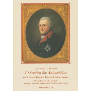 Linde Hoffer V. Winterfeld: 40 Studien Fur Altblockflote