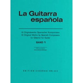 La Guitarra Espanola Book 1 - 10 Solo Spanish Pieces