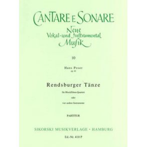 Hans Poser: Rendsburger Tanze Op.42