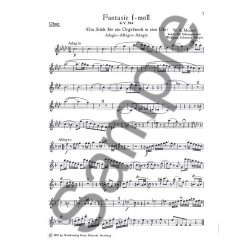 W.A. Mozart: Fantasy in F Minor For Wind Quintet K.594