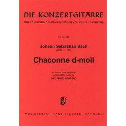 Johann Sebastian Bach: Chaconne In D Minor
