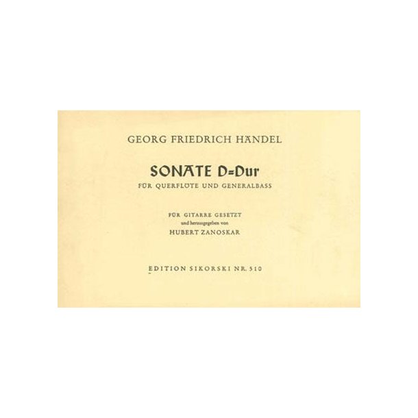 Handel,George: Sonata In G Major