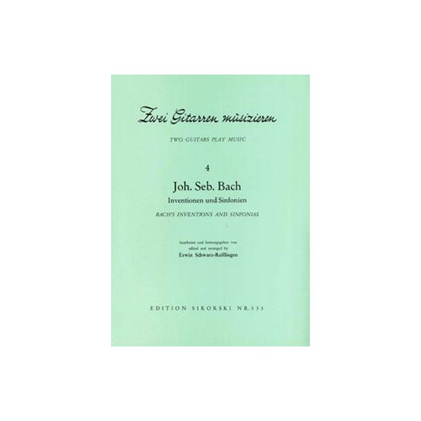 Guitar Duets - Bach Inventions And Sinfonias