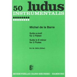 Barre,Michel De La: Suite In E Minor