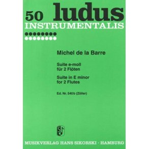 Barre,Michel De La: Suite In E Minor