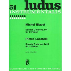 Blavet,Michel: Sonata Op 1/4 In G Major
