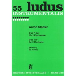 Anton Stadler: Duo In F