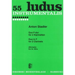 Anton Stadler: Duo In F