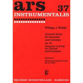 Riotte, P J: Concerto In B Major