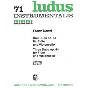 Danzi,Franz: 3 Duos Op 64