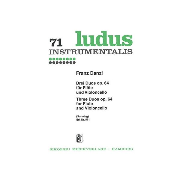 Danzi,Franz: 3 Duos Op 64