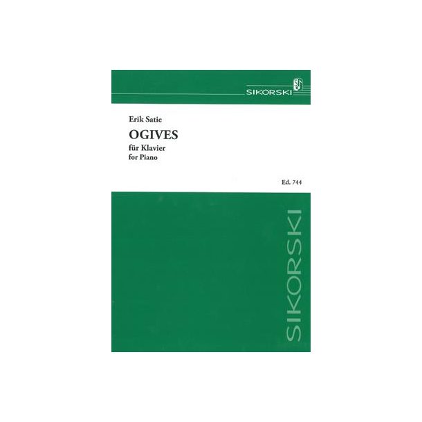 Satie,Erik: Ogives 1886