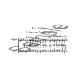 Jrgen Bentzon: Tre Fabler 3. Doden Og Braendenhuggeren - Op.26 No.3