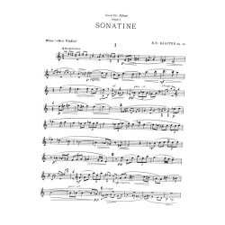 Niels Otto Raasted: Sonatine Op. 44 (Score & Parts)