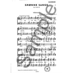 Bernhard Lewkovitch: Gr&oslash;nne Sange (TTBB)