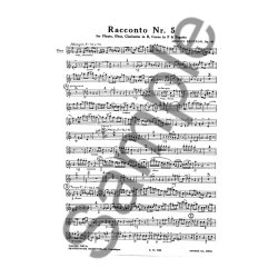 J&oslash;rgen Bentzon: Racconto Nr. 5, Op. 46 (Parts)