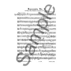 J&oslash;rgen Bentzon: Racconto Nr. 5, Op. 46 (Parts)