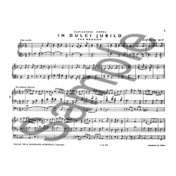 IN DULCI JUBILO OP.14