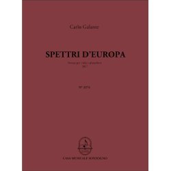 Spettri D'Europa : Sonata per viola e pianoforte