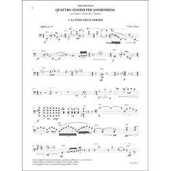 Quattro Stasimi Per Andromeda : per violino, violoncello e chitarra