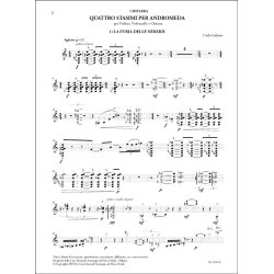 Quattro Stasimi Per Andromeda : per violino, violoncello e chitarra