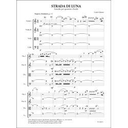 Strada Di Luna : Innodia per quartetto d'archi