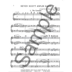Scott Joplin: Seven Rags For 2 Flutes
