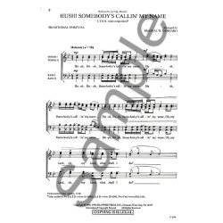 Hush Somebody's Calling My Name TTBB