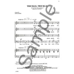 Clarence Bassett: Trickle Trickle SATB
