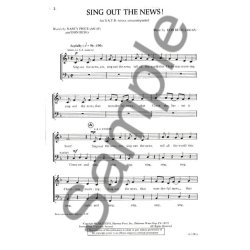 Don Besig/Nancy Price: Sing Out The News (SATB)