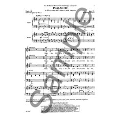 Rene Clausen: Psalm 100 (SSA)