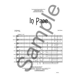 In Pace (Arr. Rene Clausen) - SSAATTBB