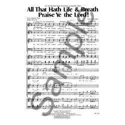 Ren Clausen: All That Hath Life And Breath Praise Ye The Lord! (SATB)