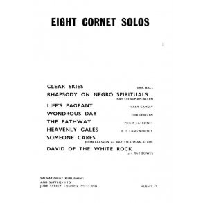 Instrumental Album No. 29 : Eight Cornet Solos
